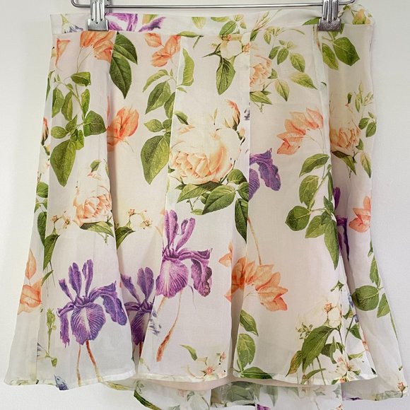 Show Me Your Mumu Floral Y2K Cottage Mini SKirt Size Small-Medium New H37 - Picture 8 of 8
